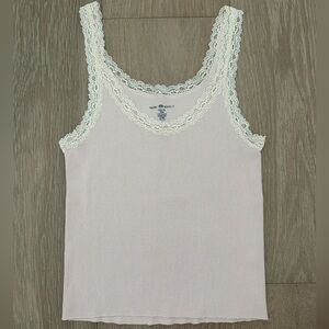 brandy melville baby pink tank top